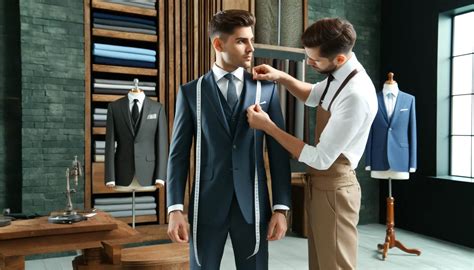 proceso de confección de traje a medida