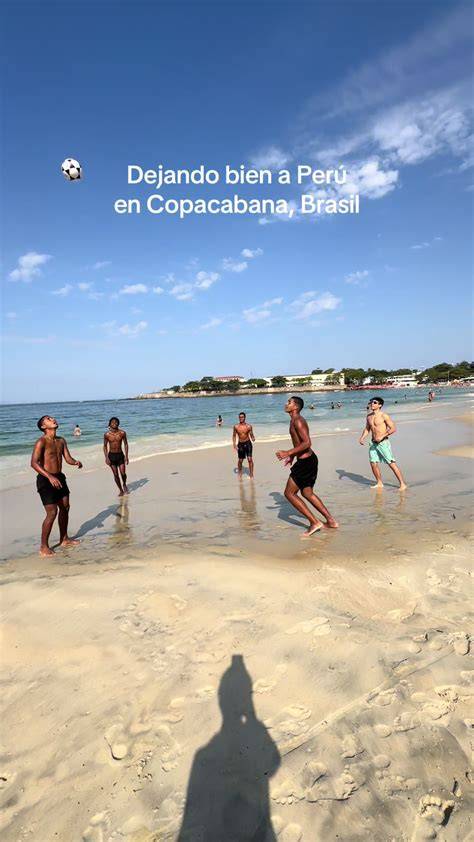 Rugby cinco playa en Copacabana