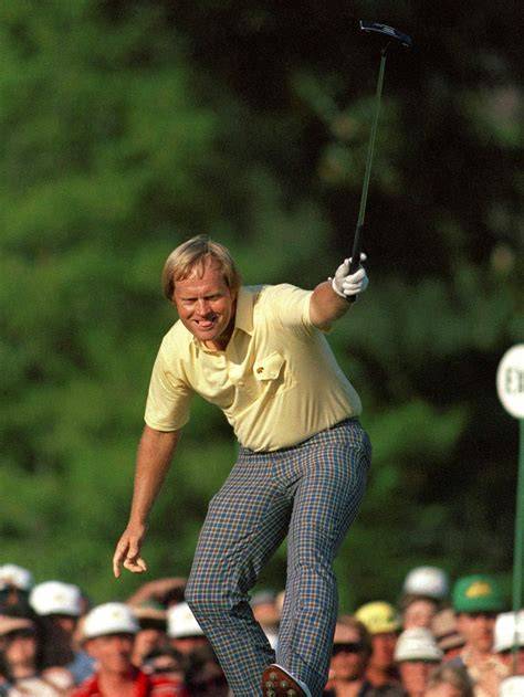 Jack Nicklaus Masters 1986 celebración