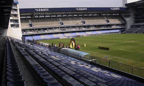 Estadio George Capwell partido Emelec Flamengo