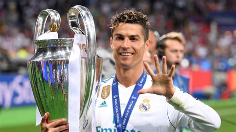 Cuatro Champions de Cristiano Ronaldo Real Madrid