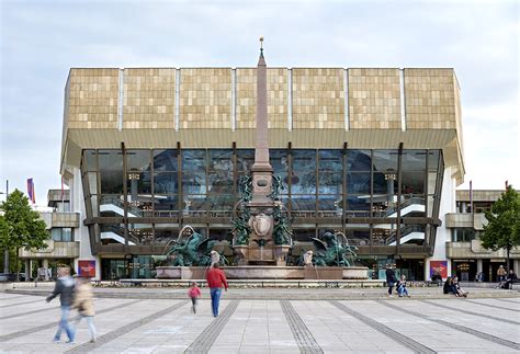 Gewandhaus de Leipzig Augustusplatz exterior