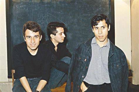 Los Prisioneros grabando en estudio