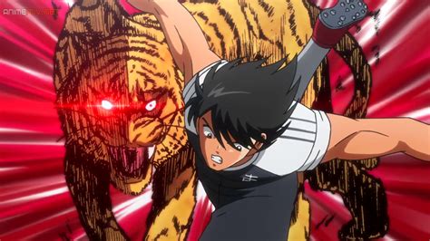Steve Hyuga ejecutando Tiro del Tigre