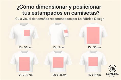 Área de estampado en camiseta