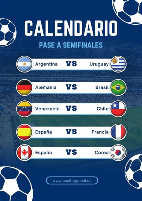 Invitación futbolística con calendario de partidos