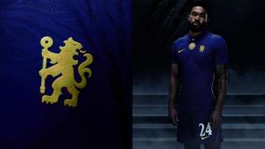 Escudo del Chelsea con león rampante