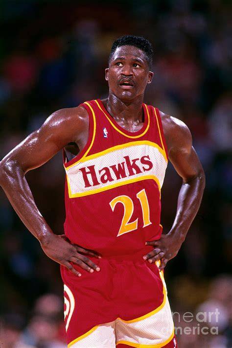Dominique Wilkins en Atlanta Hawks