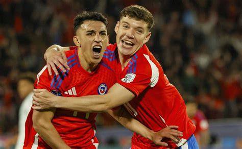 Hugo Droguett con la selección chilena
