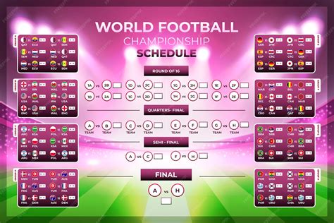 calendario de campeonato de fútbol