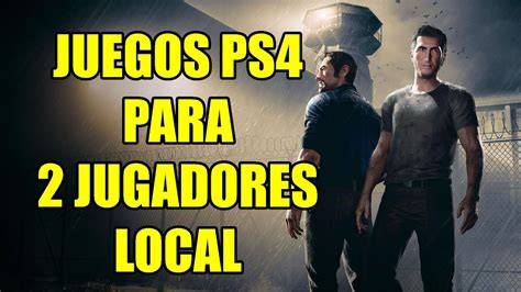 Dos jugadores en partida multijugador PS4