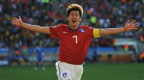 Park Ji-sung con Corea del Sur