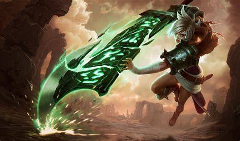 Riven con espada rúnica rota