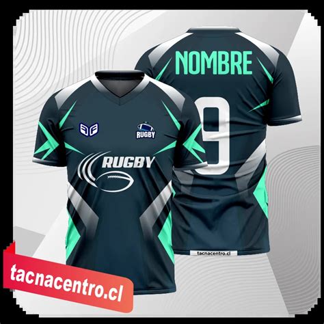 Diseño personalizado de camiseta de rugby