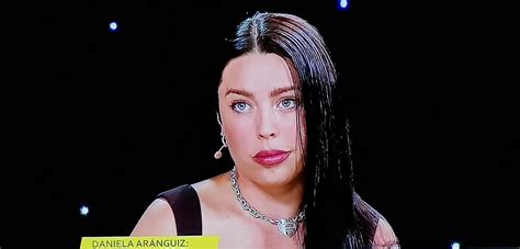 Daniela Aránguiz en programa de televisión