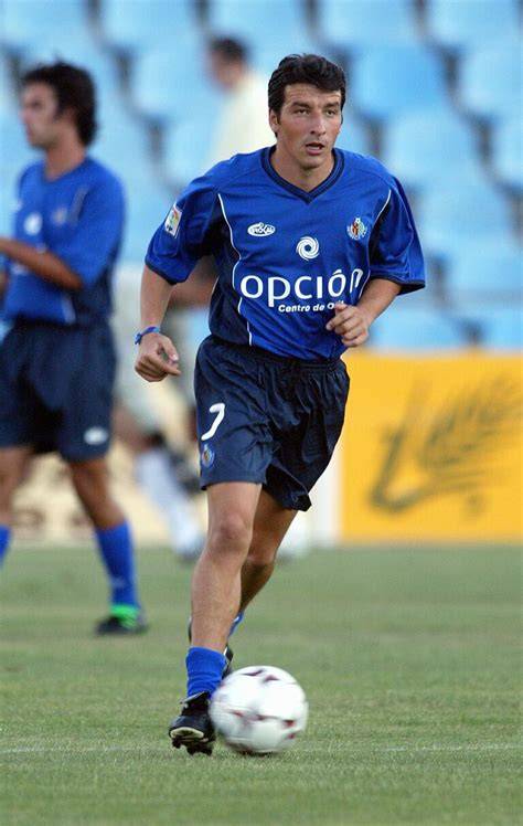 Juan Cala con camiseta del Getafe