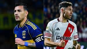 Formaciones de Boca y River