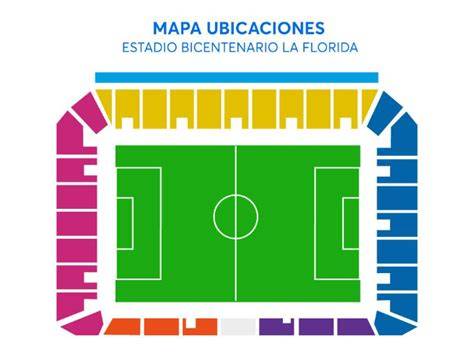 Mapa de ubicación Estadio Bicentenario La Florida