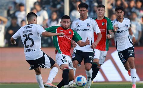 Colo Colo y Palestino en el Estadio Monumental