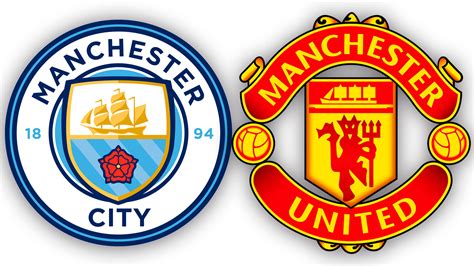 Barcos en los escudos del Manchester City y United