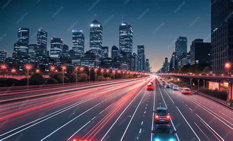 Ciudad nocturna con tráfico y ruido urbano