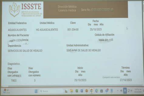 Consulta de licencia médica ISL en línea
