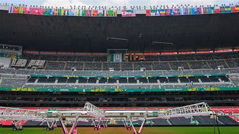 Estadio Ciudad de México durante inauguración mundialista
