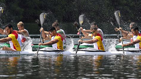 Final de piragüismo sprint en aguas tranquilas