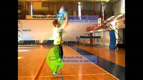 Evaluación biomecánica del tiro de baloncesto