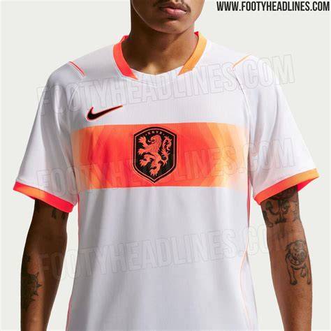 camiseta visitante Holanda 2026 blanca