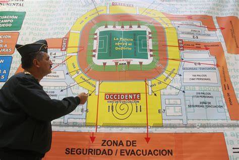Medidas de seguridad en Estadio Monumental