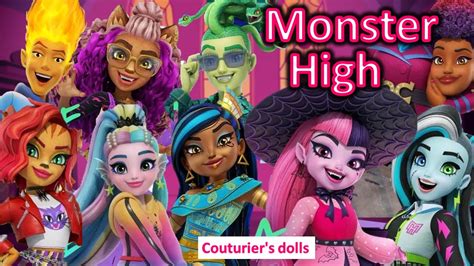 Personajes originales de Monster High