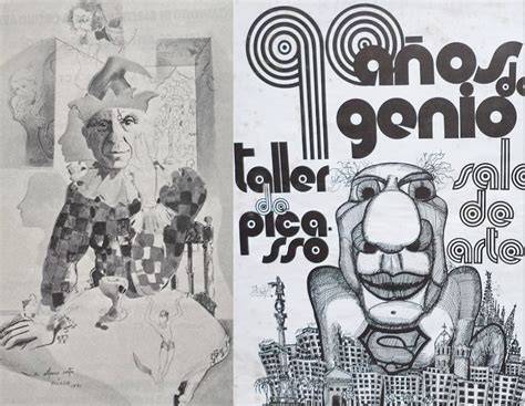 Carteles del homenaje a Picasso de 1971