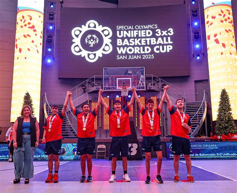 Baloncesto 3x3 unificado Chile India
