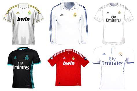 Historia de camisetas del Real Madrid campeón