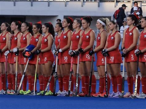 Chile celebra medalla de bronce hockey femenino