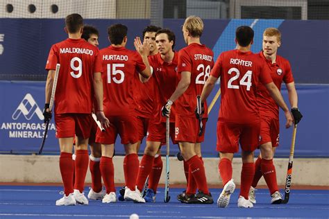Hockey masculino junior Chile Estados Unidos