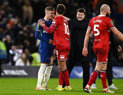 Marcador Chelsea Middlesbrough 6-1