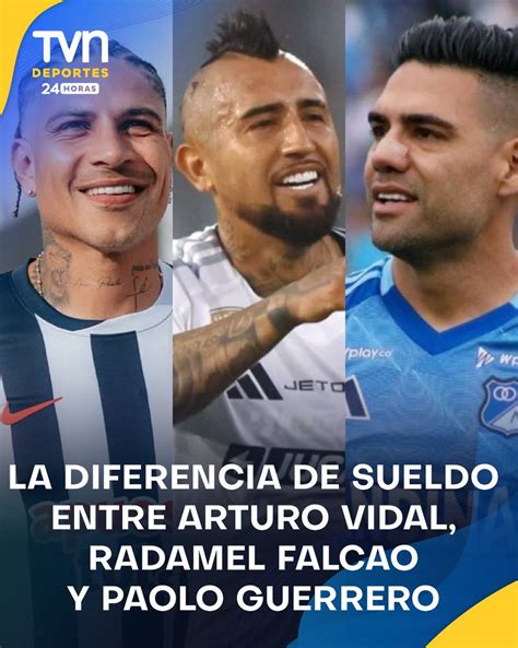 Saludo entre Arturo Vidal y Paolo Guerrero