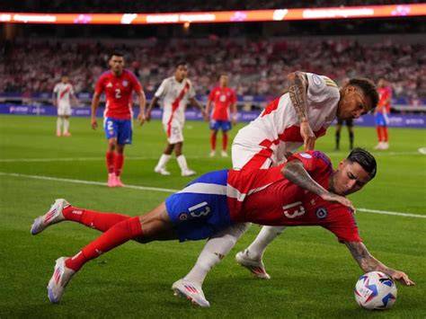 Chile Perú empate Copa América Arlington