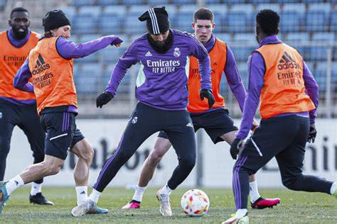 Primer entrenamiento de Zidane en Valdebebas