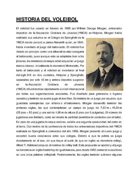 Historia del voleibol y expansión internacional