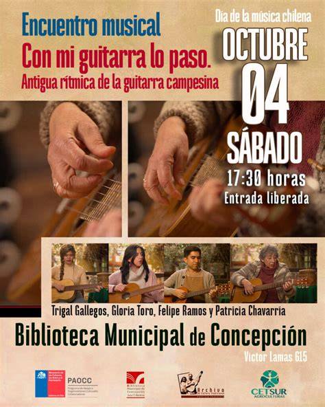 Patricia Chavarría investigando guitarra campesina