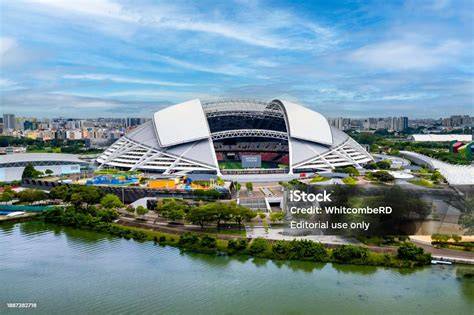 Estadio Nacional de Singapur durante partido
