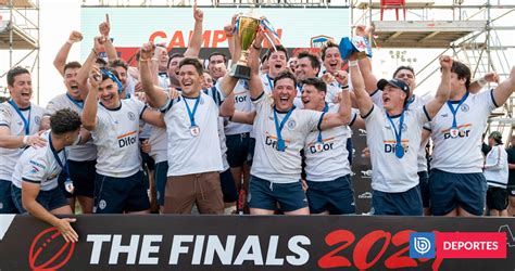 Equipo de rugby UC campeón del torneo