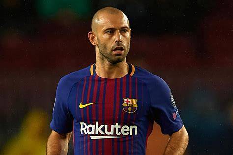 Javier Mascherano con camiseta del Barcelona