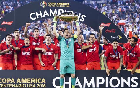 Copa América exhibida en ciudad chilena