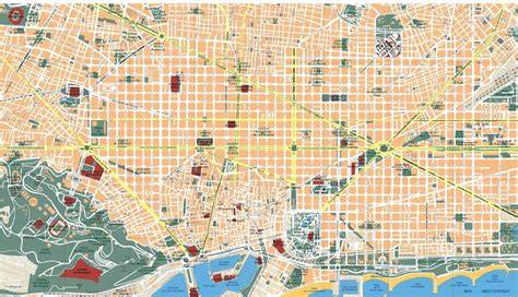 Mapa de la calle Pelayo Barcelona