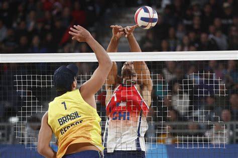 Marcador Brasil Chile vóley Panamericanos