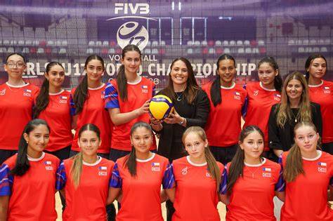 Partido de vóleibol Chile Tailandia Sub 17